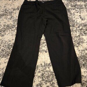 George | Black Straight Leg Dress Pants Size 22W
